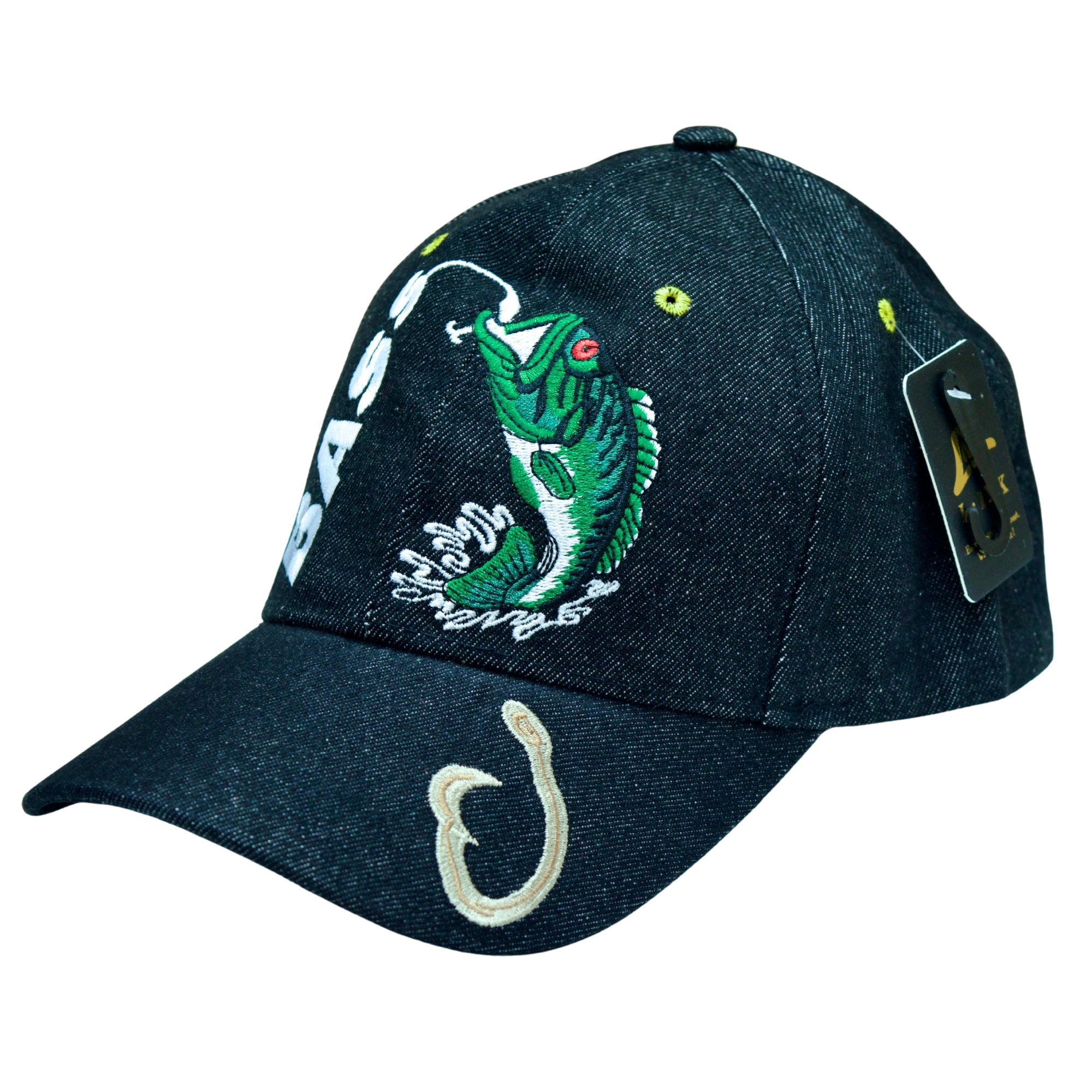 Bass Fishing Baseball Cap